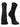 TCK socks Black/Black / Large Ankle Tape Socks - Support Sock for Basketball & Football