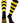 TCK socks Black/Gold / Large Hoop Striped Rugby Socks