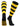 TCK socks Black/Gold / Large Hoop Striped Rugby Socks