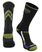 TCK socks Black/Gold / Large Minnesota State Mavericks Socks Minnesota State University Mavericks Champion Crew Socks