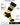 TCK socks Black/Gold / Large Missouri Tigers Socks Game Day Striped Crew Socks