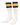 TCK socks Black/Gold / Small Retro 3 Stripe OTC Tube Socks