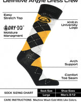Iowa Hawkeyes Argyle Dress Socks – Collegiate Crew
