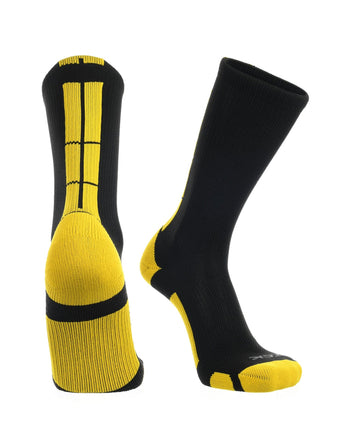 TCK socks Black/Gold / X-Large Crew Socks Baseline 3.0 Adult Sizes Team Colors