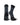 TCK socks Black/Gray / Large Ankle Tape Socks - Support Sock for Basketball & Football