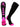 TCK socks Black/Hot Pink / Large Baseline Breast Cancer Awareness Over the Calf Socks