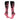 TCK socks Black/Hot Pink / Medium TCK Krazisox Flame Over-the-Calf Socks – Made in the USA