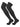 TCK socks Black / Large (9-12 Shoe Size) High Performance Over The Knee Socks