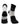 TCK socks Black / Large Achilles Tendonitis Compression Socks For Women and Men, Low Crew 20-30mmHg Compression