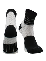 TCK socks Black / Large Achilles Tendonitis Compression Socks For Women and Men, Low Crew 20-30mmHg Compression