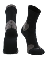 TCK socks Black / Large Crossover Multi-Sport Quarter Crew Socks