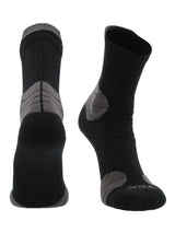 TCK socks Black / Large Crossover Multi-Sport Quarter Crew Socks