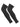 TCK socks Black / Large Defender Padded Knit Leg Sleeves Over the Knee