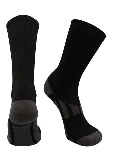 TCK socks Black / Large Elite Performance 2.0 Crew Socks For Sports
