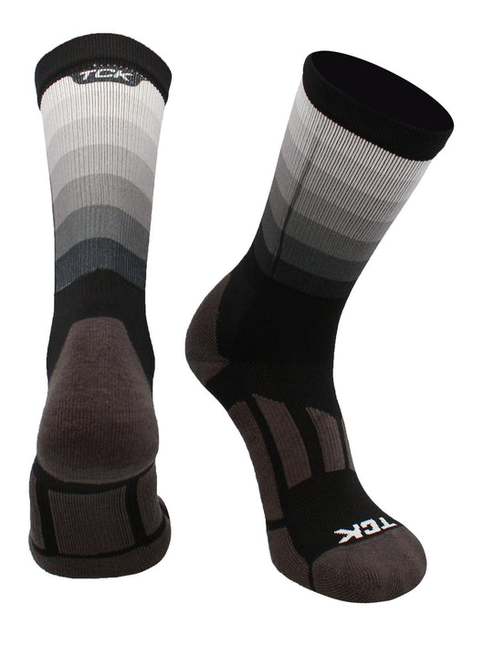 TCK socks Black / Large Fade Sublimated Crew Socks