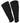 TCK socks Black / Large Scrunch Football Leg Sleeves For Boys and Men