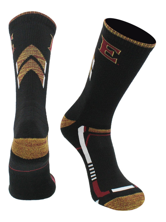 TCK socks Black/Maroon / Large Elon Phoenix Socks Elon University Phoenix Champion Crew Socks