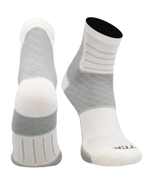 TCK socks Black / Medium Achilles Tendonitis Compression Socks For Women and Men, Low Crew 20-30mmHg Compression