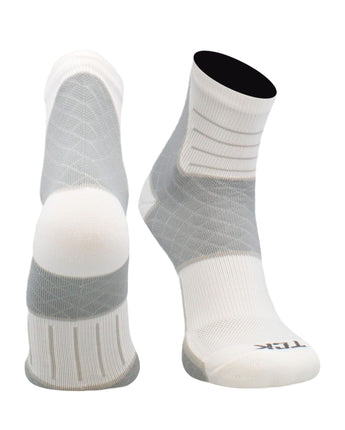TCK socks Black / Medium Achilles Tendonitis Compression Socks For Women and Men, Low Crew 20-30mmHg Compression