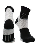 TCK socks Black / Medium Achilles Tendonitis Compression Socks For Women and Men, Low Crew 20-30mmHg Compression