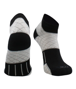 TCK socks Black / Medium Plantar Fasciitis Relief Socks for Men and Women with Targeted Compression