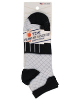 TCK socks Black / Medium Plantar Fasciitis Relief Socks for Men and Women with Targeted Compression
