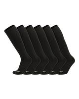 TCK socks Black / Medium Work & Athletic Over The Calf Socks 6-pack