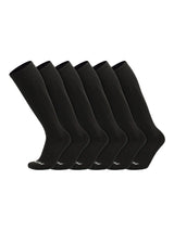 TCK socks Black / Medium Work & Athletic Over The Calf Socks 6-pack