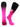 TCK socks Black/Neon Pink / Small Breaker Breast Cancer Awareness Socks