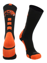 TCK socks Black/Orange / Large Oregon State Beavers Baseline Crew USA Made