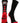 TCK socks Black/Red / Large Georgia Bulldogs Baseline Crew USA Made