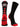 TCK socks Black/Red / Large Georgia Bulldogs Baseline Crew USA Made