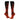 TCK socks Black/Red-Orange / Medium TCK Krazisox Flame Over-the-Calf Socks – Made in the USA