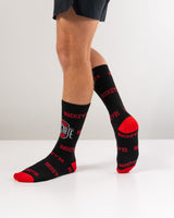 TCK socks Black/Scarlet / Medium Ohio State Buckeyes Mayhem Crew Socks (Imported)