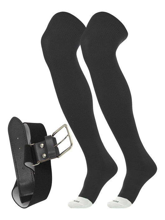 TCK socks Black / Small Pro Plus Performance Prosport Over the Knee Socks Belt Combo