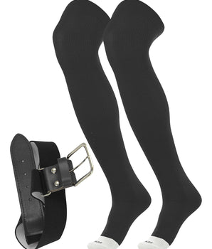 Prosport Over the Knee Socks and Belt | Uniform Combo Set