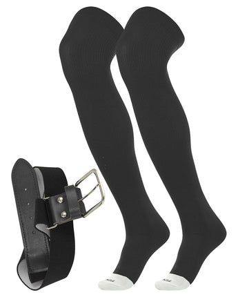 Prosport Over the Knee Socks and Belt | Uniform Combo Set