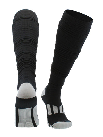 TCK socks Black / Small Scrunch Football Socks For Boys and Men