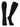 TCK socks Black / Small Youth Size Multisport Tube Socks