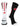 TCK socks Black/White/Cardinal / Large Wisconsin Badgers Socks Perimeter Crew