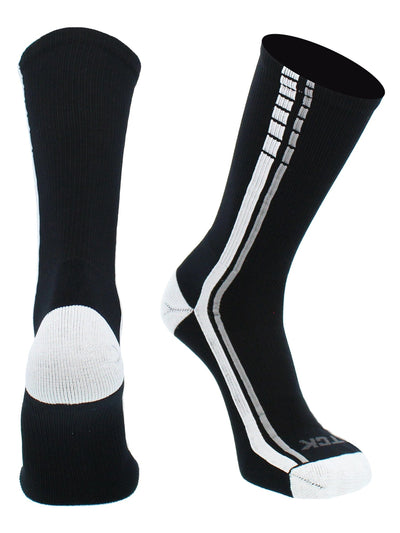 TCK socks Black/White/Grey / Large Basketball & Sport Socks Turbo Crew