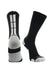 TCK socks Black/White / Medium Baseline 3.0 Athletic Crew Socks