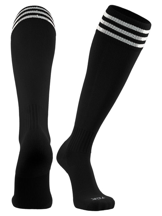 TCK socks Black/White / Medium Finale 3-Stripe Soccer Socks