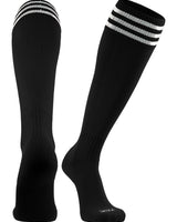TCK socks Black/White / Medium Finale 3-Stripe Soccer Socks