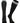 TCK socks Black/White / Medium Premier Soccer Sock with Fold Down Stripes