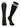 TCK socks Black/White / Medium Premier Soccer Sock with Fold Down Stripes