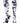 TCK socks Black/White / Small Tie Dye Multisport Tube Socks
