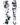 TCK socks Black/White / Small Tie Dye Multisport Tube Socks
