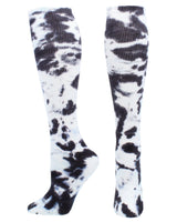 TCK socks Black/White / Small Tie Dye Multisport Tube Socks