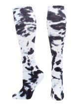 TCK socks Black/White / Small Tie Dye Multisport Tube Socks